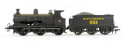 Pre-Owned C Class A593 Southern Lined Black Steam Locomotive