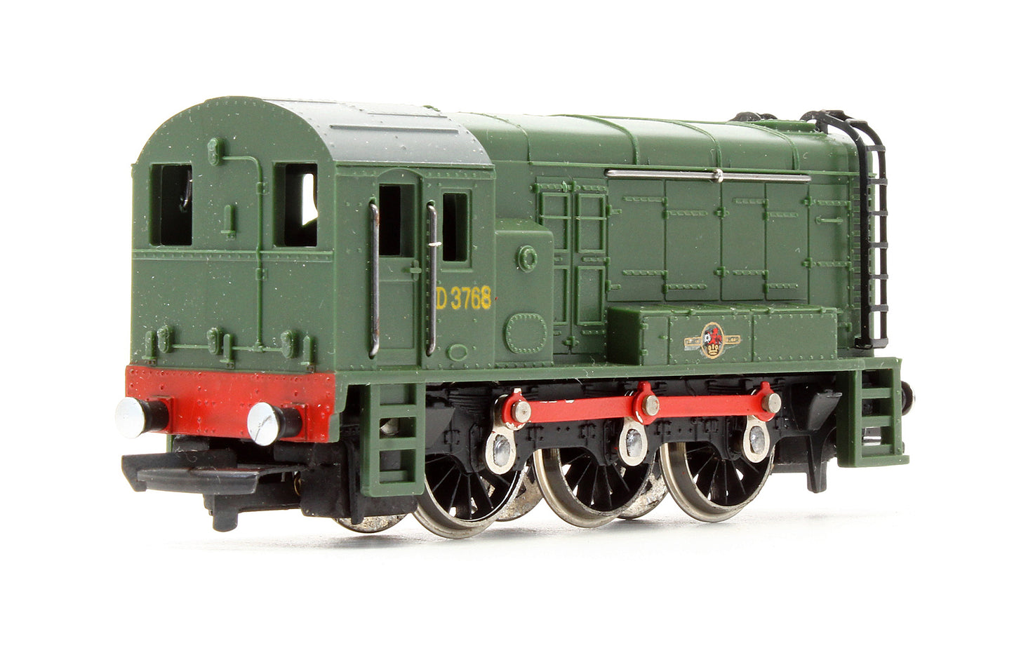 Pre-Owned BR Green Class 08 'D3768' Diesel Locomotive - Non Powered