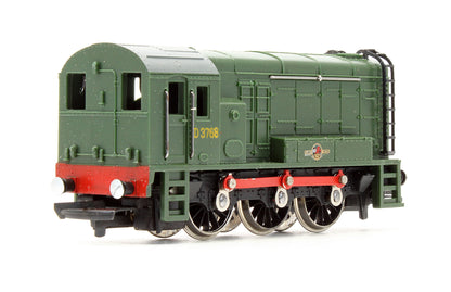Pre-Owned BR Green Class 08 'D3768' Diesel Locomotive - Non Powered