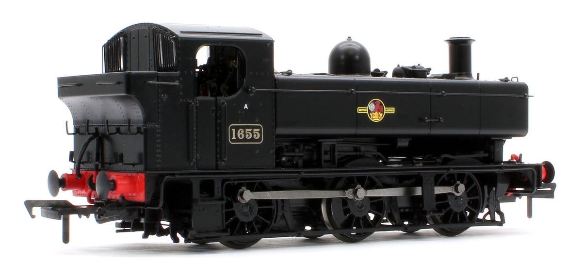 MR-304B Class 16xx 0-6-0PT BR Black Late Crest 1655 Steam Locomotive