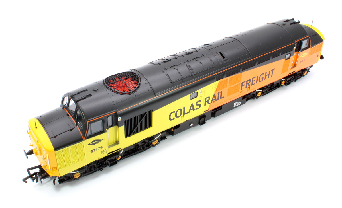 Class 37/0 Centre Headcode 37175 Colas Rail Diesel Locomotive (DCC Sound)