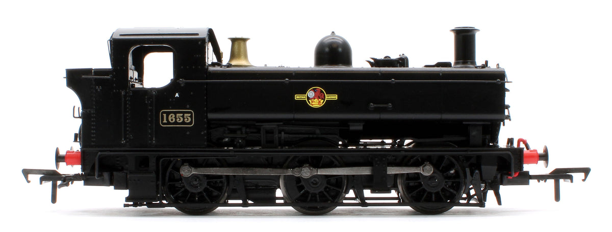 MR-304B Class 16xx 0-6-0PT BR Black Late Crest 1655 Steam Locomotive