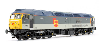 Pre-Owned Class 47146 'Loughborough Grammar School' Railfreight Distribution Diesel Locomotive (Renamed & Numbered)