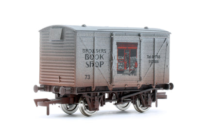 4F-011-175 Ventilated Van Browsers Bookshop - Weathered