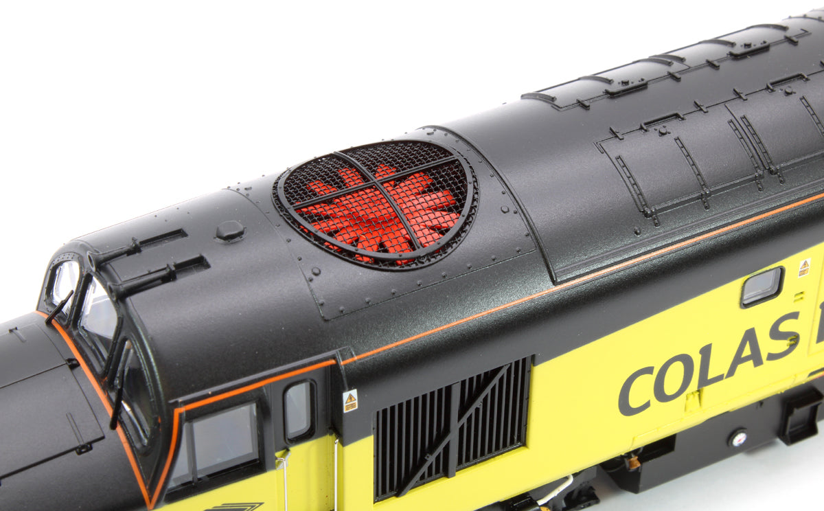 Class 37/0 Centre Headcode 37175 Colas Rail Diesel Locomotive (Deluxe DCC Sound)