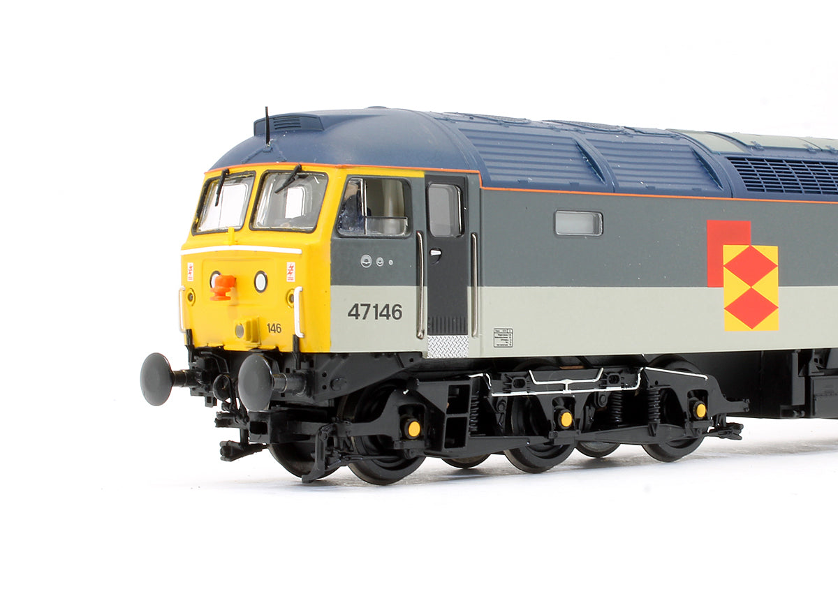 Pre-Owned Class 47146 'Loughborough Grammar School' Railfreight Distribution Diesel Locomotive (Renamed & Numbered)