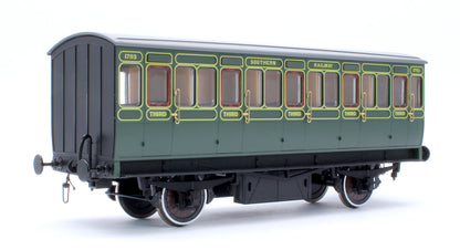 Stroudley 4 Wheel Electrically Lit All 3rd Southern Lined Green 1793