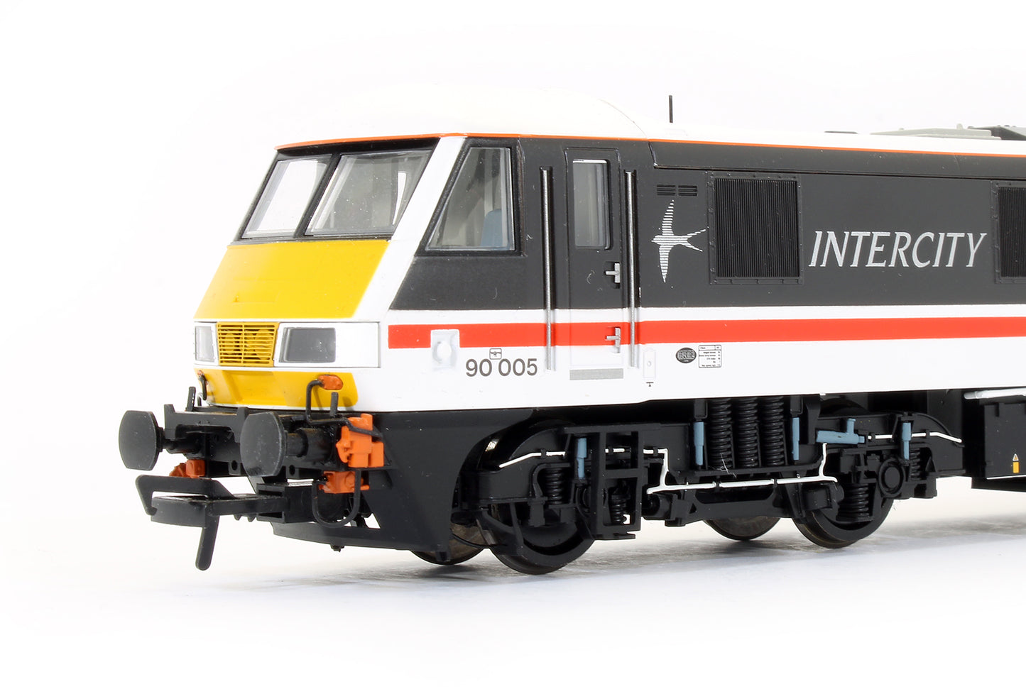 Pre-Owned 32-610 Class 90 90005 ‘Financial Times’ BR Intercity Swallow Electric Locomotive