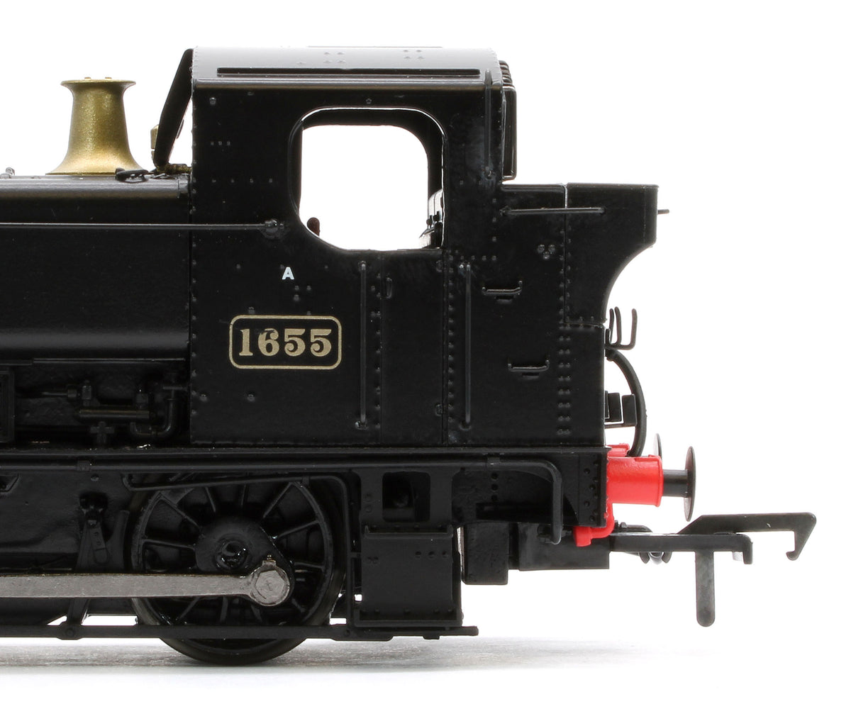 MR-304B Class 16xx 0-6-0PT BR Black Late Crest 1655 Steam Locomotive