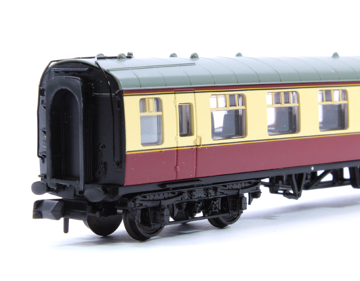 BR Mk1 TSO Tourist Second Open BR Crimson & Cream No.3987