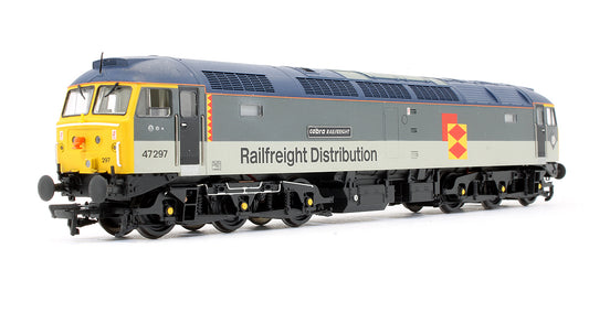 Pre-Owned Class 47297 'Cobra Railfreight' Railfreight Distribution Diesel Locomotive (Renamed & Numbered)