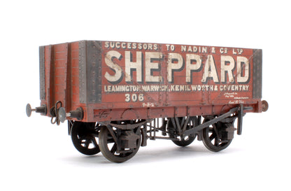 Pre-Owned Kit Built 10T 7 Plank Wagon No.306 'Sheppard' - Weathered