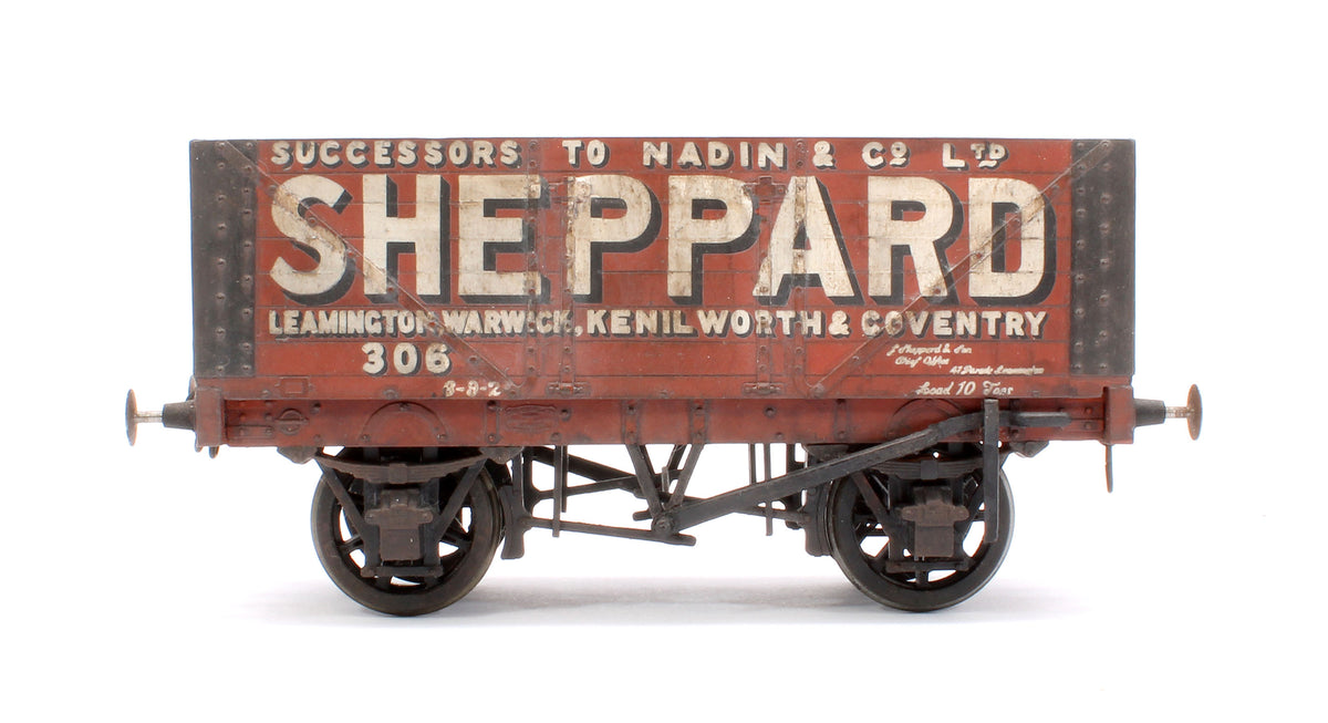 Pre-Owned Kit Built 10T 7 Plank Wagon No.306 'Sheppard' - Weathered