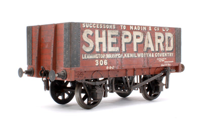 Pre-Owned Kit Built 10T 7 Plank Wagon No.306 'Sheppard' - Weathered