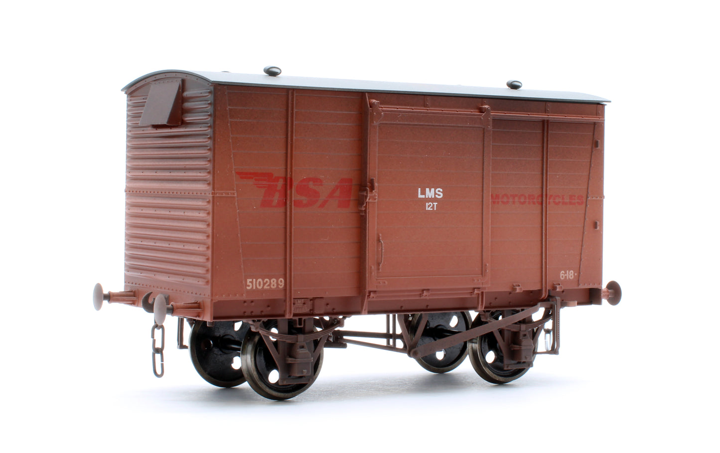7F-065-009W LMS Standard 12t Van BSA Motorcycles - Weathered