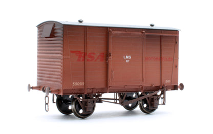 7F-065-009W LMS Standard 12t Van BSA Motorcycles - Weathered