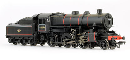 Pre-Owned Ivatt Class 4 2-6-0 43096 BR Lined Black late Crest Steam Locomotive