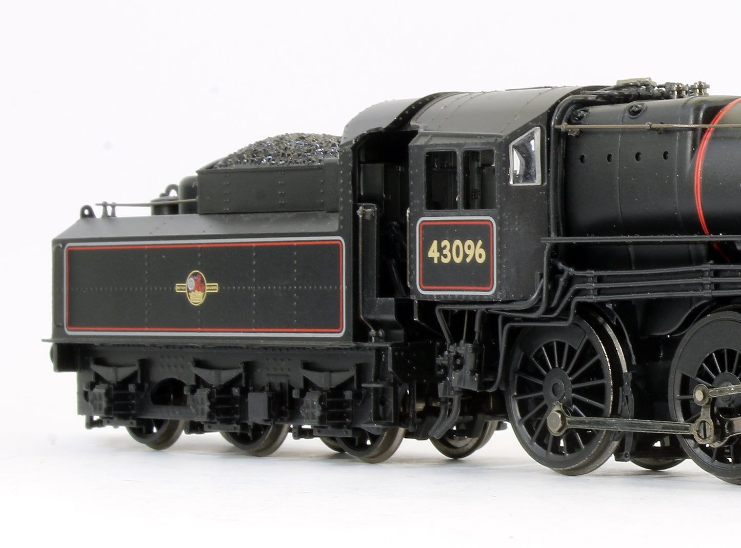 Pre-Owned Ivatt Class 4 2-6-0 43096 BR Lined Black late Crest Steam Locomotive