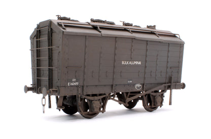 Pre-Owned Kit Built BR Black 15T Bulk Alumina Wagon No.E162477 - Weathered