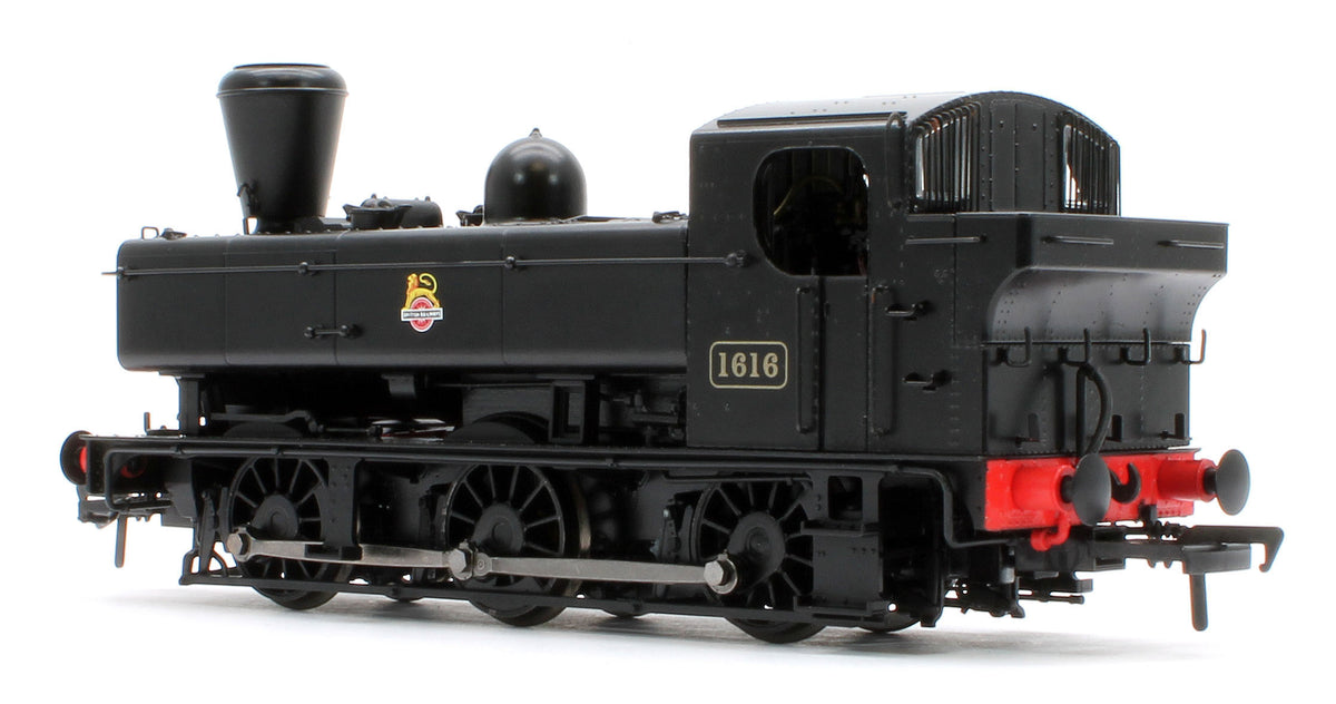 MR-307A Class 16xx 0-6-0PT BR Black Early Emblem 1616 Steam Locomotive