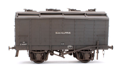 Pre-Owned Kit Built BR Black 15T Bulk Alumina Wagon No.E162477 - Weathered