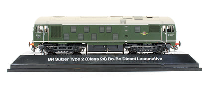 Pre-Owned BR Green Class 24 'D5017' Diesel Locomotive - DCC Sound
