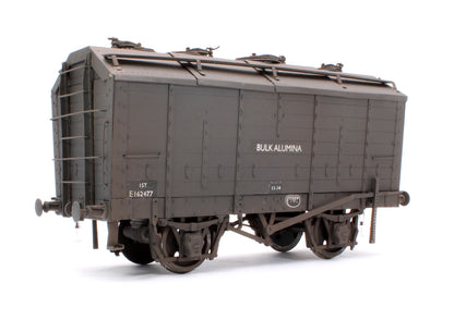 Pre-Owned Kit Built BR Black 15T Bulk Alumina Wagon No.E162477 - Weathered