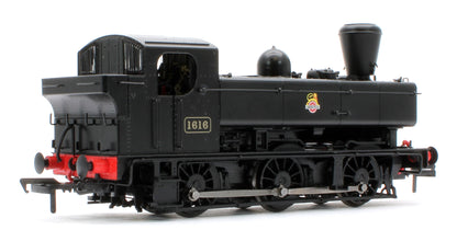 MR-307A Class 16xx 0-6-0PT BR Black Early Emblem 1616 Steam Locomotive