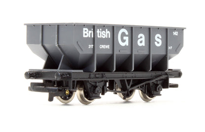 Pre-Owned 21T Hopper Wagon 'British Gas' No.142