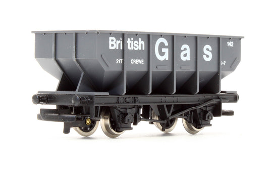 Pre-Owned 21T Hopper Wagon 'British Gas' No.142