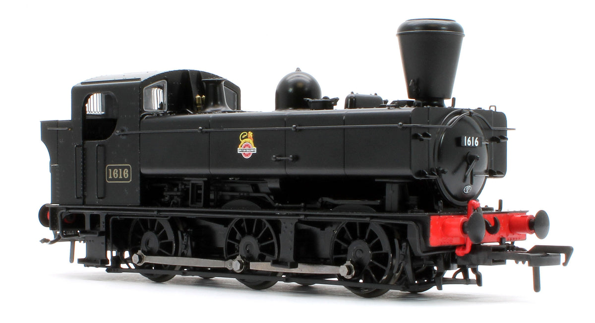 MR-307A Class 16xx 0-6-0PT BR Black Early Emblem 1616 Steam Locomotive