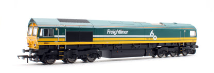R30531TXS RailRoad Class 66 Freightliner 66601 'Freightliner 60' Diesel Locomotive - DCC Sound