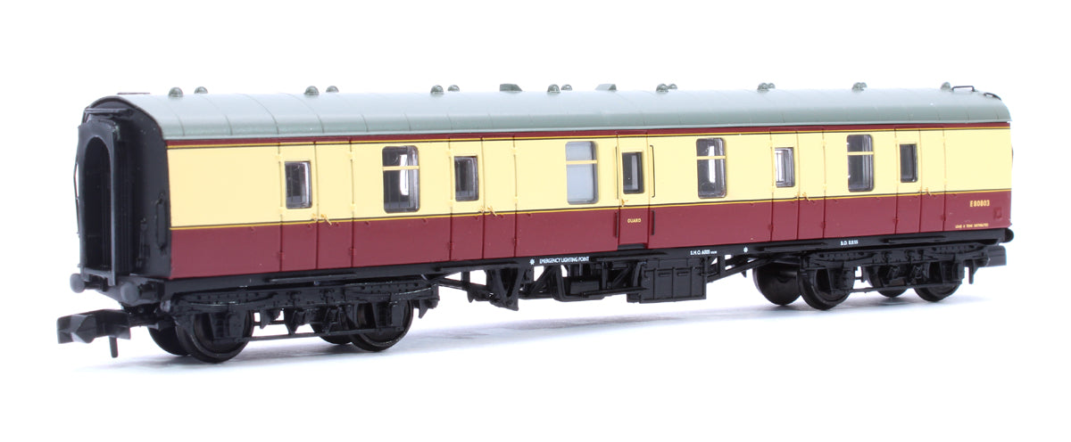 BR Mk1 BG Brake Gangwayed BR Crimson & Cream No.80803