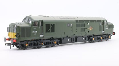 Class 37/0 No. D6739 BR Green Small Yellow Panel Diesel Locomotive (DCC Ready)