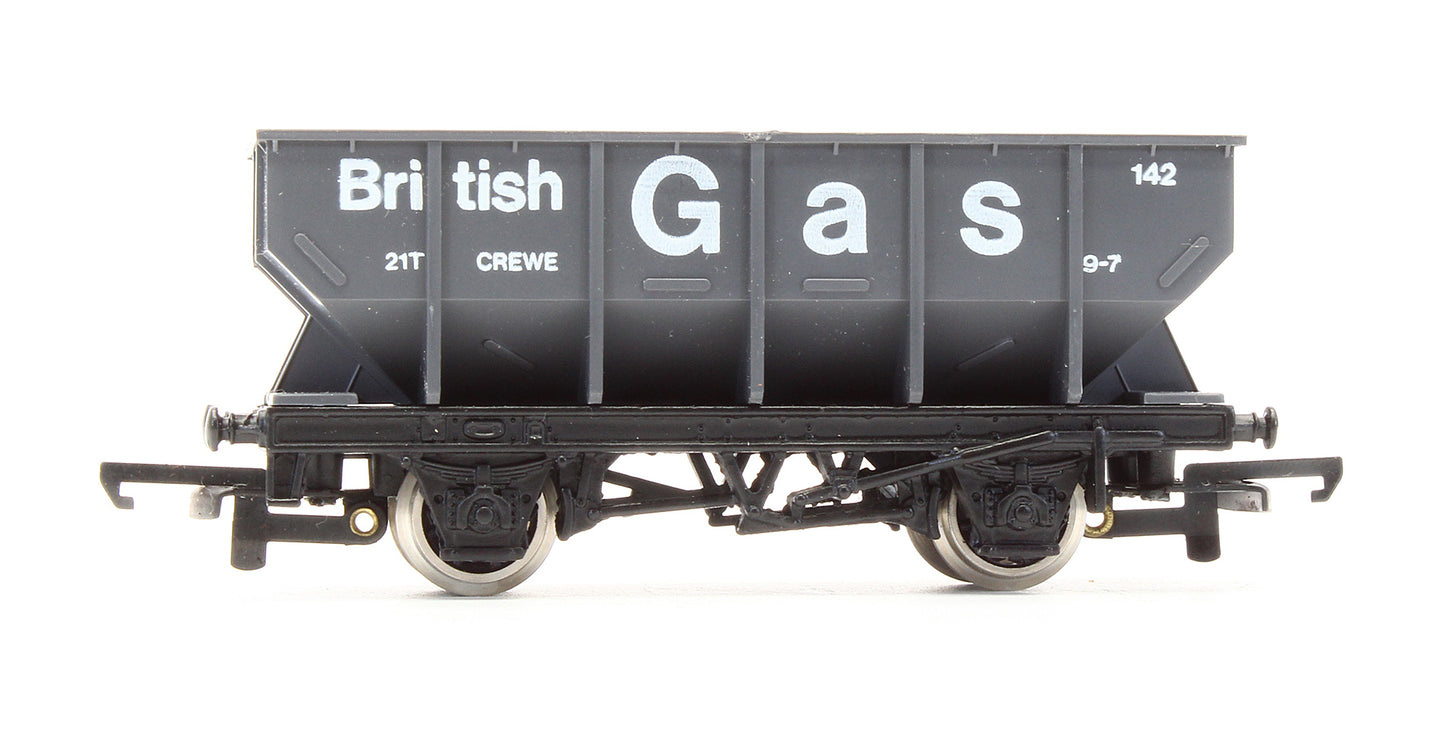 Pre-Owned 21T Hopper Wagon 'British Gas' No.142