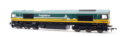 R30531 RailRoad Class 66 Freightliner 66601 'Freightliner 60' Diesel Locomotive