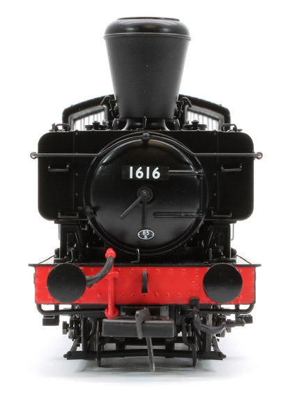 MR-307A Class 16xx 0-6-0PT BR Black Early Emblem 1616 Steam Locomotive