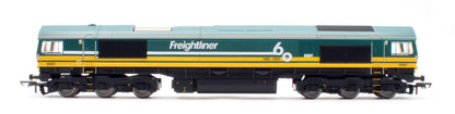 R30531 RailRoad Class 66 Freightliner 66601 'Freightliner 60' Diesel Locomotive