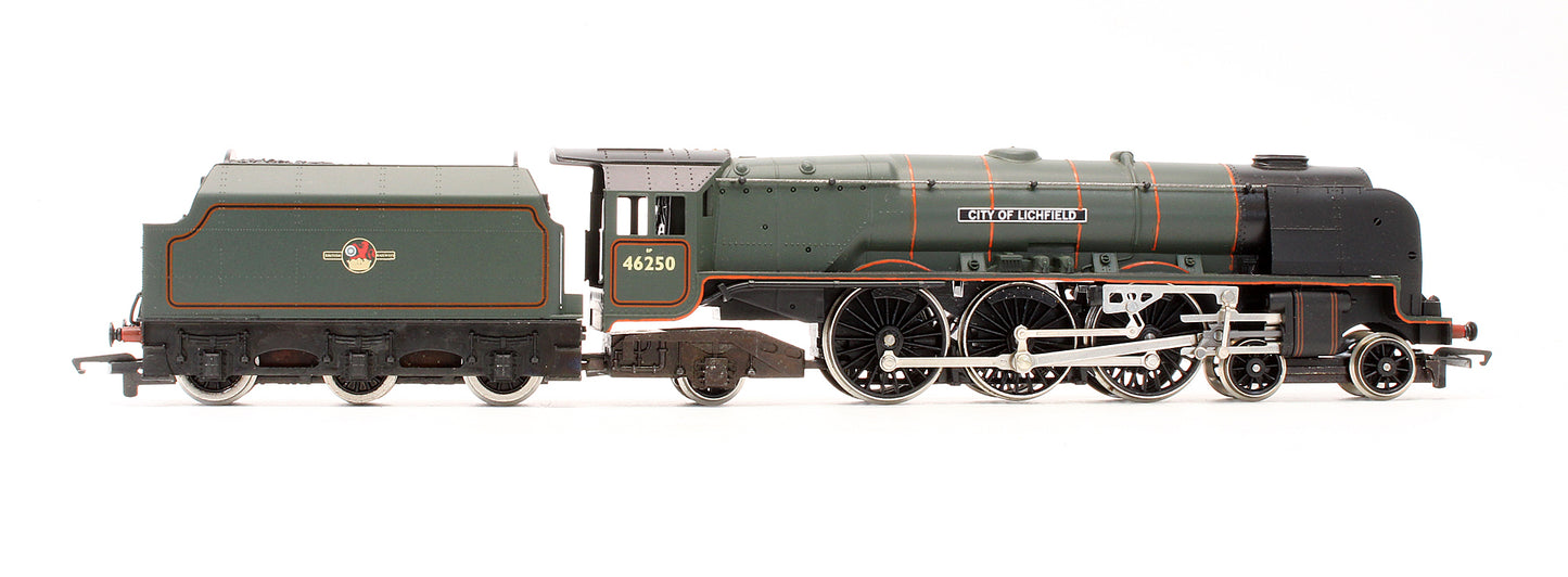 Pre-Owned R379 BR Green 4-6-2 Coronation Class 8P 'City Of Lichfield' 46250 Steam Locomotive - Limited Edition