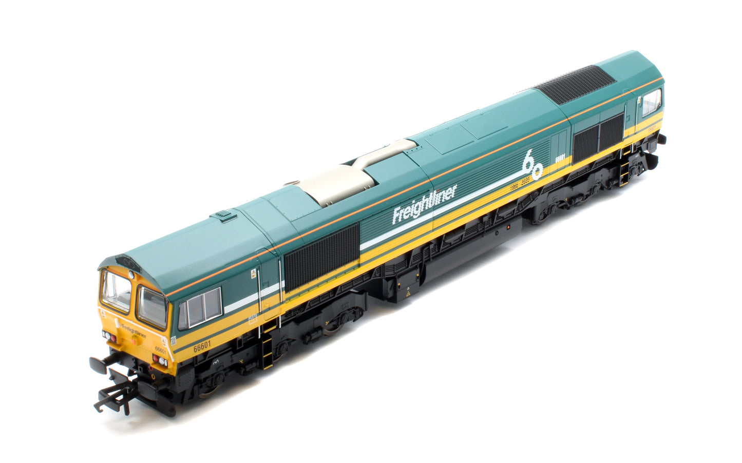 R30531 RailRoad Class 66 Freightliner 66601 'Freightliner 60' Diesel Locomotive