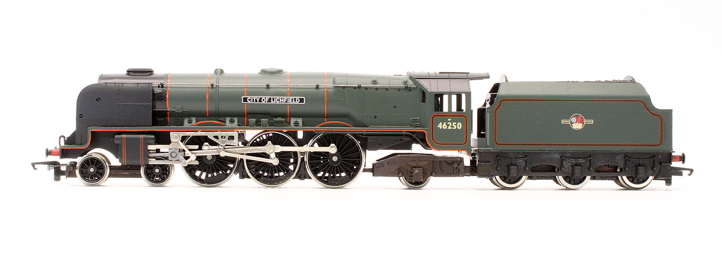 Pre-Owned R379 BR Green 4-6-2 Coronation Class 8P 'City Of Lichfield' 46250 Steam Locomotive - Limited Edition