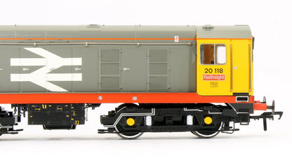 Pre-Owned Class 20118 'Saltburn By The Sea' BR Railfreight Red Stripe Diesel Locomotive