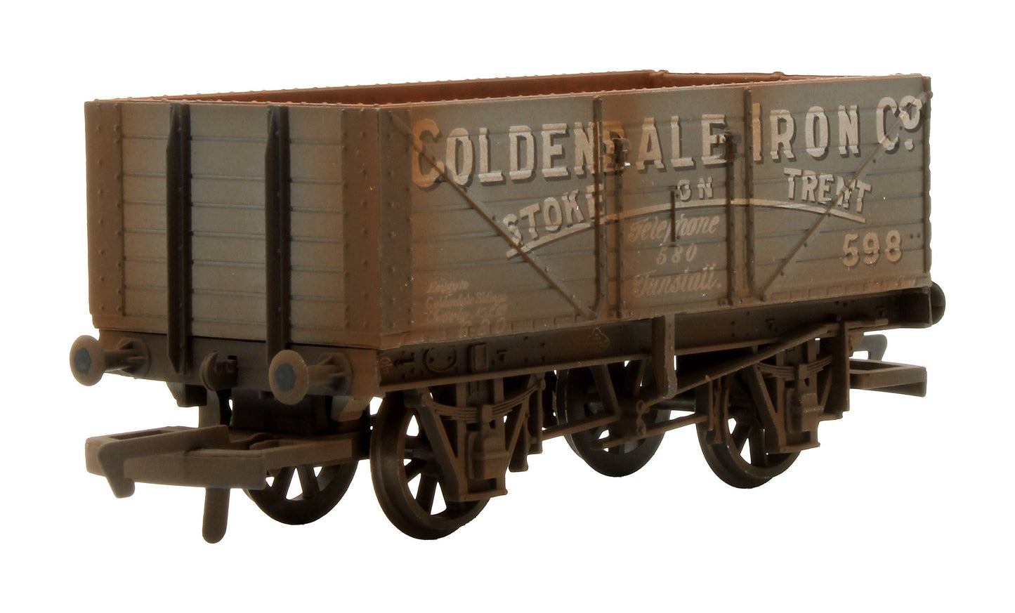 Pre-Owned R6517 7 Plank Wagon Coldend Ale Iron Co '598' - Custom Weathered