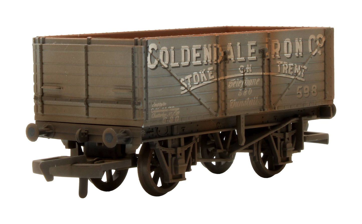 Pre-Owned R6517 7 Plank Wagon Coldend Ale Iron Co '598' - Custom Weathered