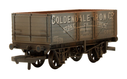 Pre-Owned R6517 7 Plank Wagon Coldend Ale Iron Co '598' - Custom Weathered
