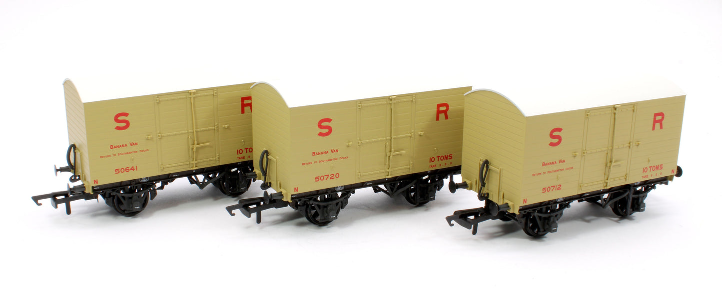 SR D1478 Banana Van - Original SR Livery (pre-1936) - Triple Pack 1