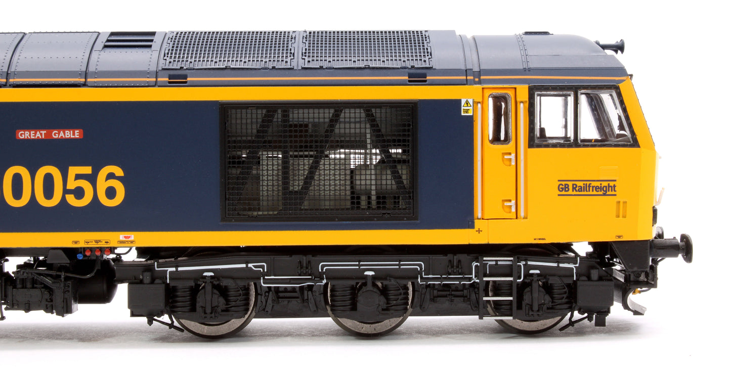 Pre-Owned R30355TXS GB Railfreight Class 60 Co-Co 60056 Great Gable Diesel Locomotive - DCC Sound