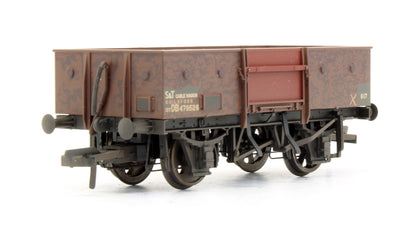 Pre-Owned 38-326Z 13T High Sided Open Wagon BR Bauxite 'S&T Cable' - Weathered - Exclusive Edition