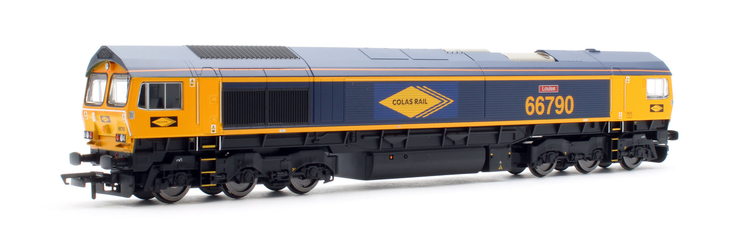 R30533TXS RailRoad Class 66 Colas (ex-GBRf) 66790 'Louise' Diesel Locomotive - DCC Sound