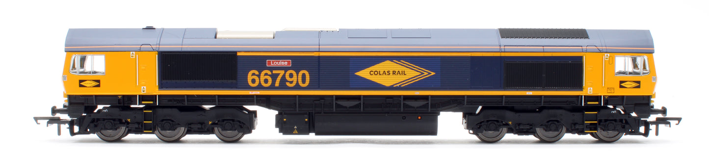 R30533TXS RailRoad Class 66 Colas (ex-GBRf) 66790 'Louise' Diesel Locomotive - DCC Sound